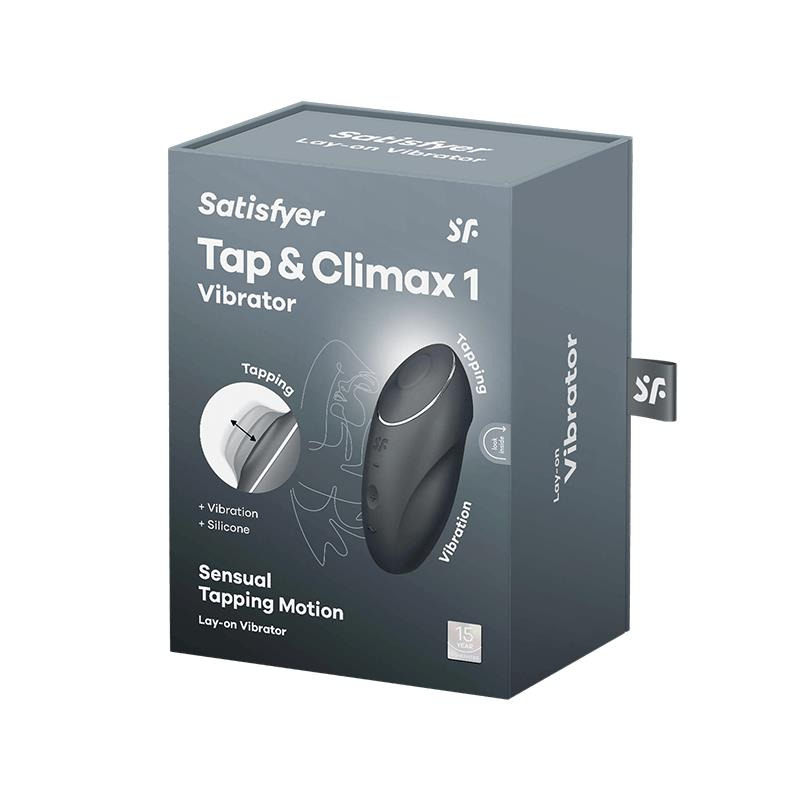 Satisfyer Tap & Climax 1 Negro