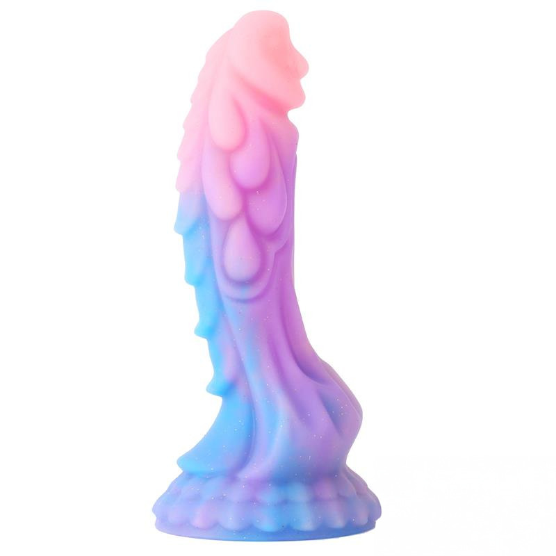 Dildo Dragón Brilla en la Oscuridad 18 cm