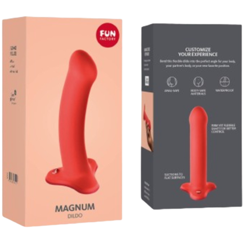 Dildo Magnum Flashy Coral