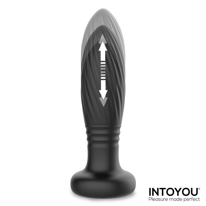 Tainy Plug Anal Luces Led con Control Remoto