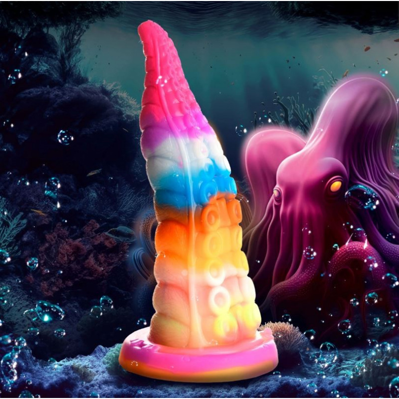 Dildo Luminoctopus Glow-In-The-Dark