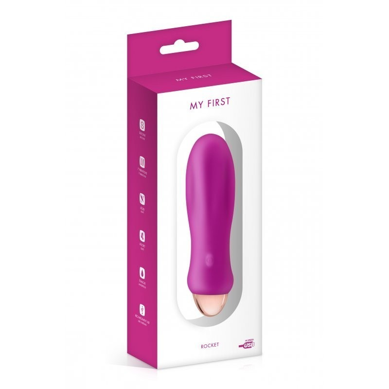 Mini Vibrador Rocket Rosa